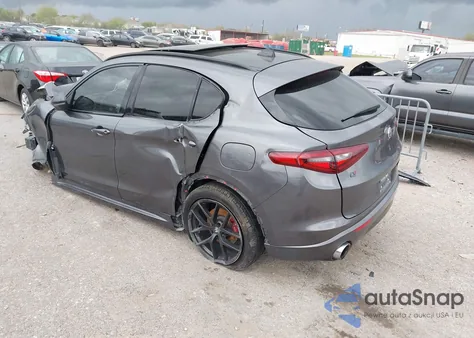 2021 Alfa Romeo Stelvio Ti Awd from USA, damaged, VIN ZASPAKBN9M7D19692